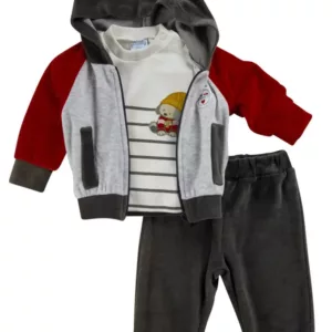 Set baby bodysuit with print